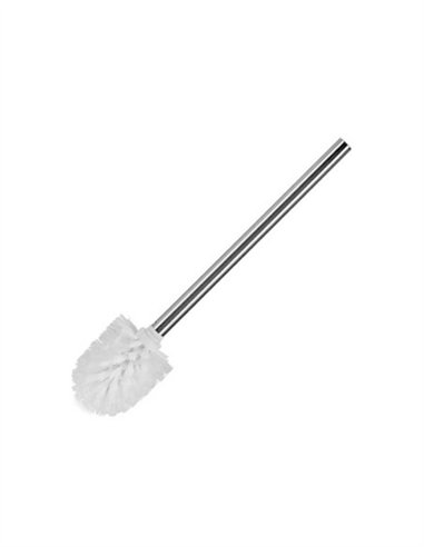 ESCOBILLA MANGO METAL 34.5CM LAUXA HOME - BLANCO