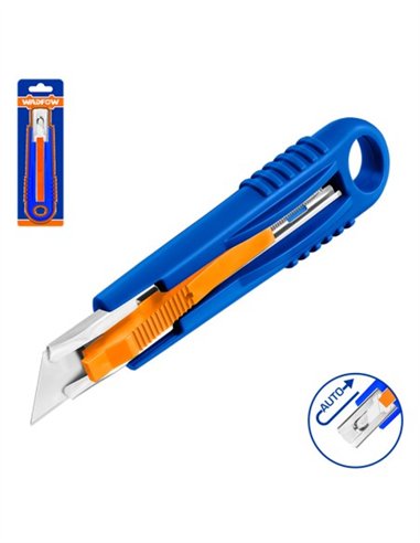 CUTTER DE SEGURIDAD RETRACTIL 19X61MM WADFOW