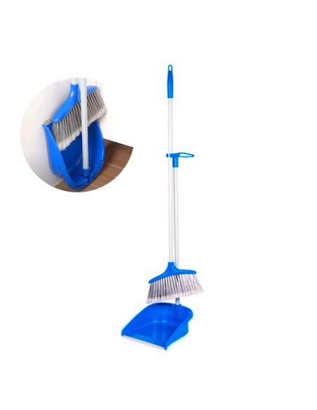 RECOGEDOR ABATIBLE M/METALICO + CEPILLO 90MM