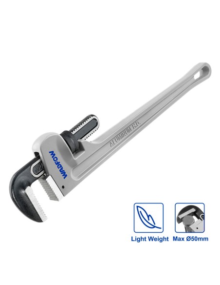 LLAVE ALUMINIO STILSON / GRIFA PARA TUBOS TOLSEN - 600MM / 24"