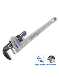LLAVE ALUMINIO STILSON / GRIFA PARA TUBOS TOLSEN - 900MM / 36"