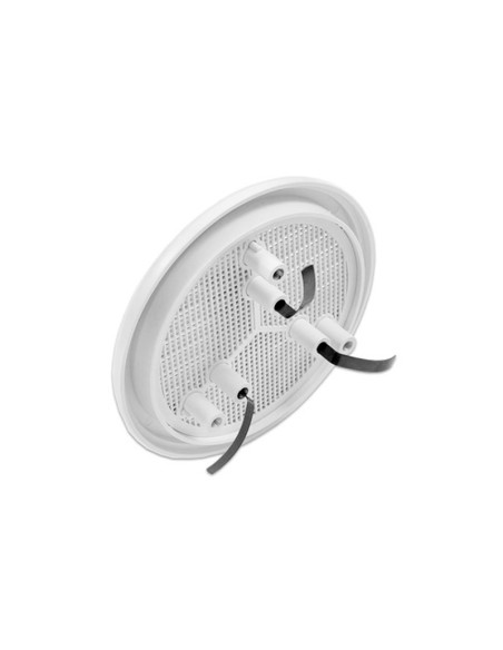 REJILLA REDONDA ABS BLANCA CON MOSQUITERA 100-130MM
