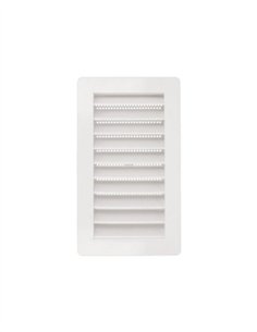REJILLA DE EMPOTRAR ABS BLANCA C/MOSQUITERA 240X140MM 2