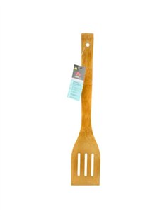 ESPÁTULA PERFORADA COCINA BAMBÚ 30CM