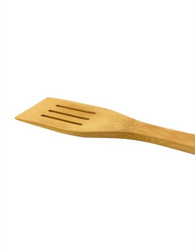 ESPÁTULA PERFORADA COCINA BAMBÚ 30CM