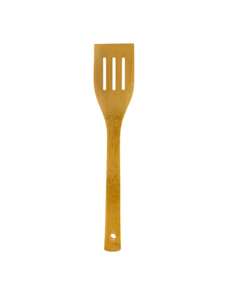 ESPÁTULA PERFORADA COCINA BAMBÚ 30CM