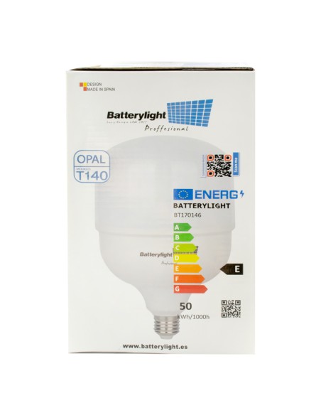 BOMBILLA ALTA POTENCIA TIPO-T 50W - 50W - 3200K