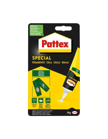 PATTEX ADHESIVO ESPECIAL TEXTIL 20G