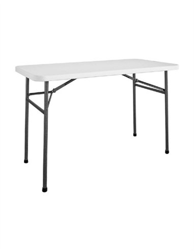 MESA RECTANGULAR PLASTICO BLANCA LAUXA HOME