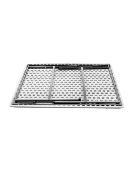 MESA RECTANGULAR PLASTICO BLANCA LAUXA HOME