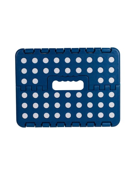 TABURETE PLEGABLE PLASTICO AZUL LAUXA HOME