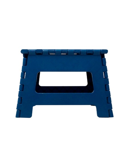 TABURETE PLEGABLE PLASTICO AZUL LAUXA HOME