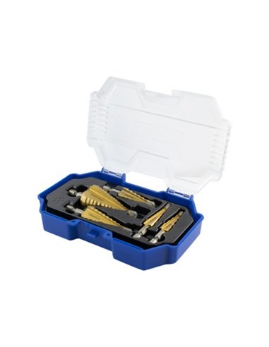 JUEGO SET BROCAS ESCALONADAS + PUNTAS IMPACTO