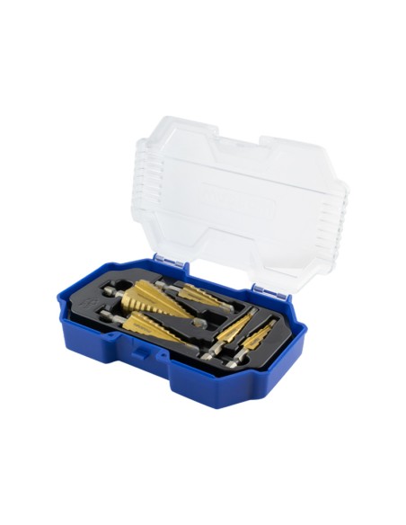 JUEGO SET BROCAS ESCALONADAS + PUNTAS IMPACTO