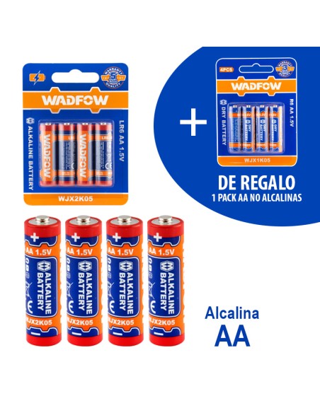 PILA ALCALINA  LR6(AA) WADFOW