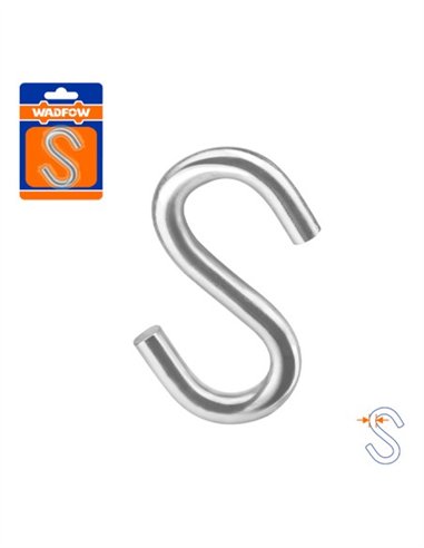 GANCHO ESE GALVANIZADO 8MM WADFOW
