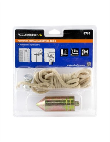 PLOMADA METAL MAGNETICA 500G