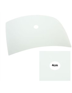 Verre mat bombé carré 40x40cm LB 529435D 529437 2