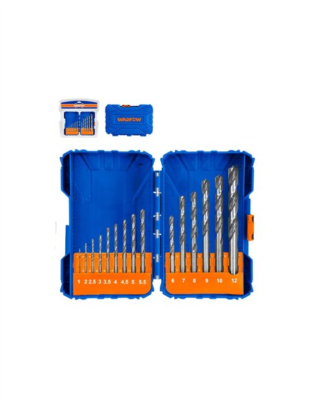 JUEGO 15 BROCAS HSS PARA METAL WADFOW