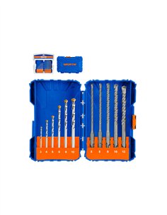 JUEGO 11 BROCAS PARA PARED SDS PLUS WADFOW