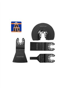 SET 4 PIEZAS CUCHILLAS PARA MULTIHERRAMIENTA (METAL)