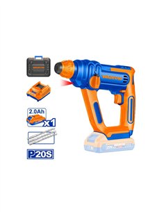 MARTILLO PERFORADOR 20V +1 BATERÍAS 4AH