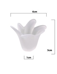 Abajur de vidro MINI VENUS MATE 5x6cm abertura 1cm 2