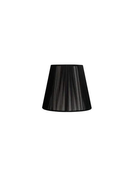 Pantalla Conica Hilo Indira E27 Negra (40x20x26)
