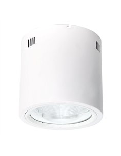 Foco Superf. 30w 4000k Tubular 2400lm Blanco  21,5x22,3x22,3 Cm