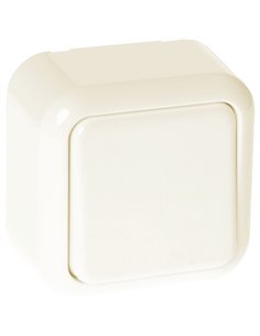 Interruptor Unipolar Ancient Beis 6x6x3 Cm