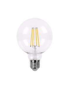 Bombilla Filamento Globo 16x12,5d 8w 880lm E27    Clara 2700k