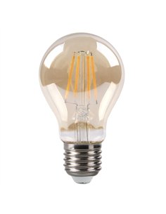 Bombilla Filamento Standar 10x6d 8w 750lm E27   Ambar 2700k