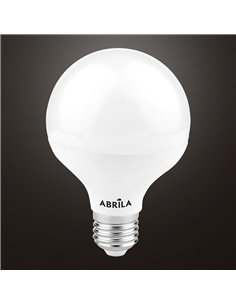 Bombilla Globo 18w 3000k Abrila E27 1680lm  15,9x12x12 Cm