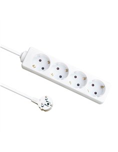 Base Multiple 4 Enchufes Cable 3m 3gx1,5mm Cobre 3500w Max