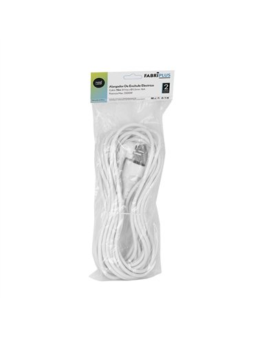 Alargador De Enchufe Electrico Cable 15m 3gx1,5mm  Cobre 3500w Max