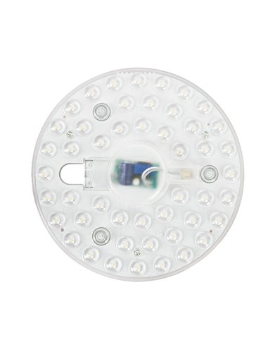 Disco Led 24w 3000k Placa Red.blanco 17x17x2,5 Cm 1872lm