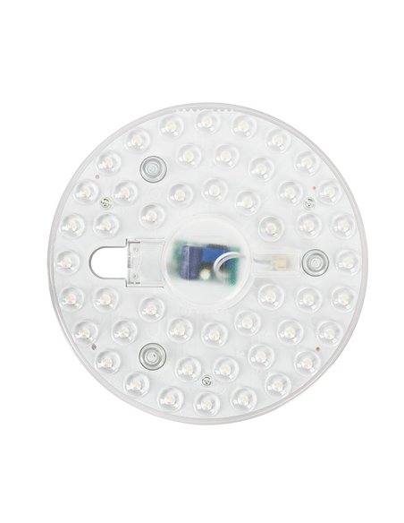 Disco Led 24w 3000k Placa Red.blanco 17x17x2,5 Cm 1872lm