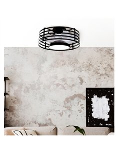 Ventilador 22w Dc Xaloc Negro 7Aspas Blancas 6vel  3000-4000-6500 28x57,8x57,8cm C/remoto, Memoria Y Temporizador 2