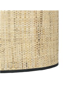 Ventilador Dc 24w Natasha Cañizo/blanco-haya 70d 3 Aspas 6vel. 2390lm 3 Colores Remoto,memoria,temporizador 2