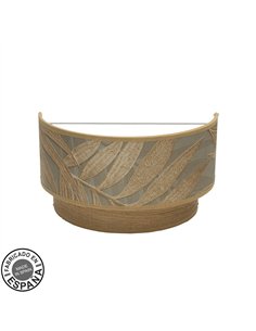 Aplique Samoa 1xe27 Camel 17x30x15 Cm