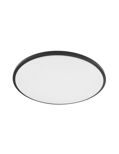 Plafon Eglon 36w 3000-4000-6500k Blanco/Negro 3528lm 6,5x39x39cm C/remoto Y Reg.intensidad