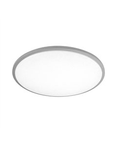 Plafon Eglon 36w 3000-4000-6500k Blanco/Plata 3528lm 6,5x39x39cm C/remoto Y Reg.intensidad