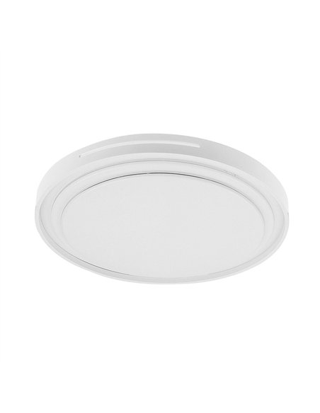 Plafon Argus 36w 3000-4000-6500k Blanco 3528lm 7,5x39x39cm C/remoto Y Reg.intensidad