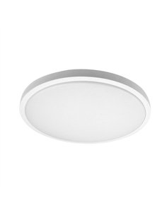 Plafon Kirat 36w 3000-4000-6500k Blanco 3528lm 7,5x39x39cm C/remoto Y Reg.intensidad