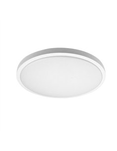 Plafon Kirat 60w 3000-4000-6500k Blanco 5880lm 8x49x49cm C/remoto Y Reg.intensidad