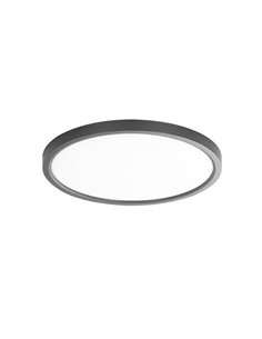Plafon Faure 30w 3000-4000-6500k Blanco/Negro 2,5x40x40cm 2940lm