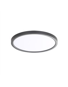 Plafon Faure 50w 3000-4000-6500k Blanco/Negro 2,5x60x60cm 4900lm