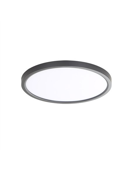 Plafon Faure 50w 3000-4000-6500k Blanco/Negro 2,5x60x60cm 4900lm