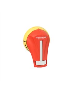MANETA EXT LAT DER 32..63A IP65 ROJA