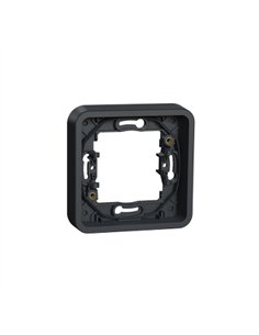 Marco 1 elemento IP55 Gris